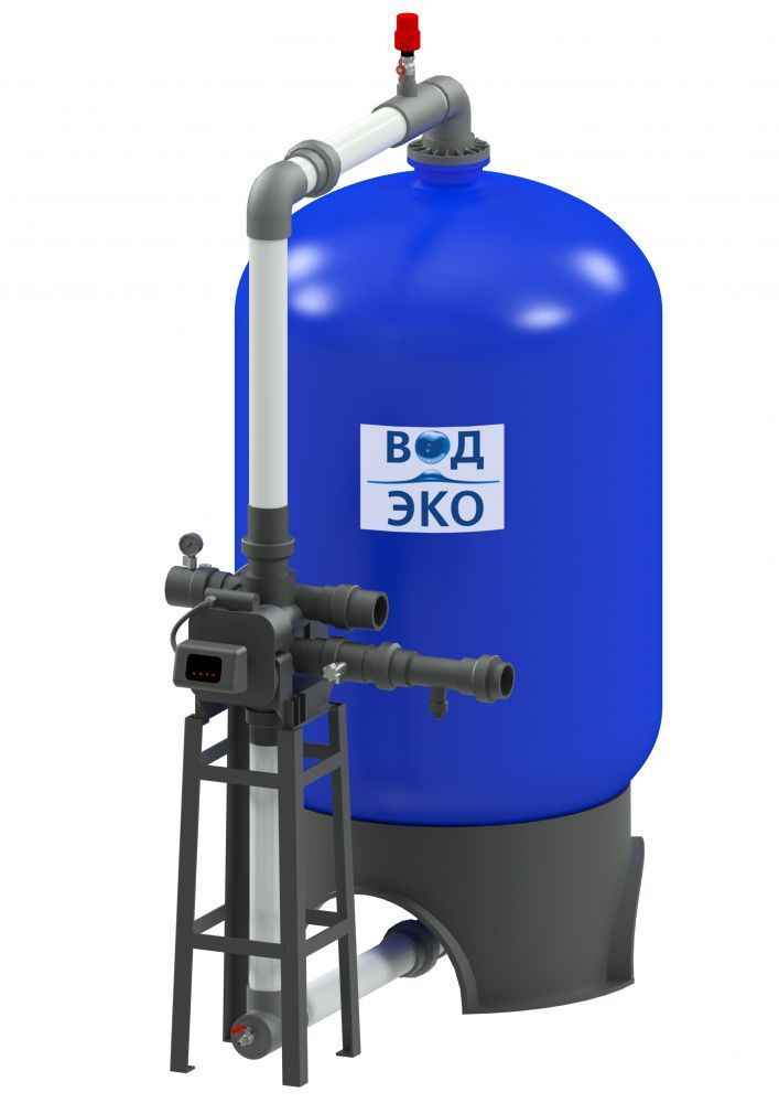 Автоматическая установка фильтрации и обезжелезивания АКВАФЛОУ FR 1000/Е-96B1